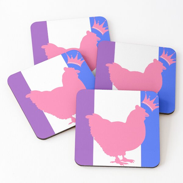 Item preview, Chicken Lover - LGBTQ Drag Pride Flag Heart 01 designed and sold by Puddmuppy.