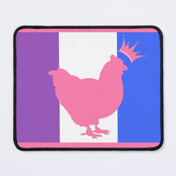 Item preview, Chicken Lover - LGBTQ Drag Pride Flag Heart 01 designed and sold by Puddmuppy.