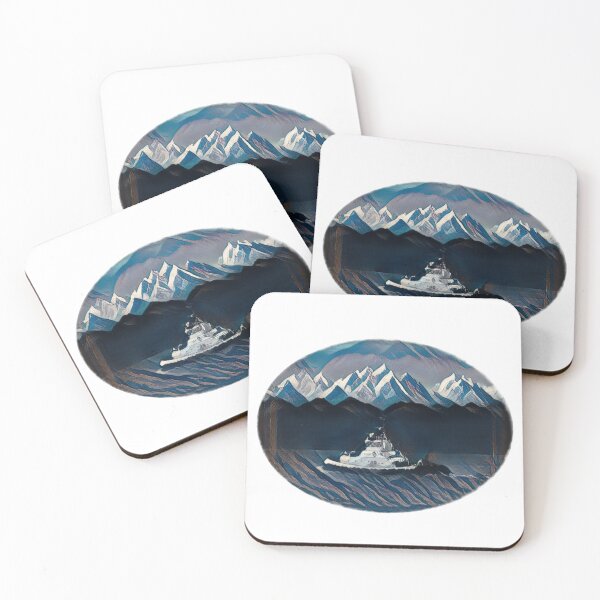 Item preview,  Foss Tugboat in the Puget Sound Blue MT designed and sold by Jason Mosley.