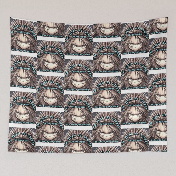 Item preview, Moody anime porcupine  designed and sold by MamaCsTees.