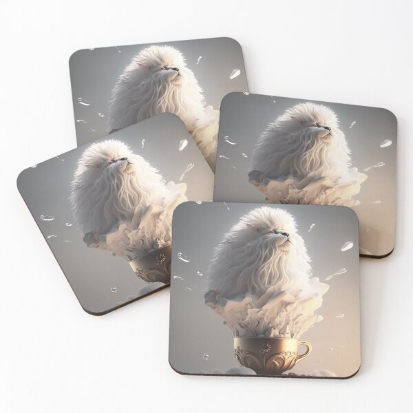 Item preview, white lion spirit fantasy wallart, artwork, lighting artwork 6 designed and sold by jetaiart.
