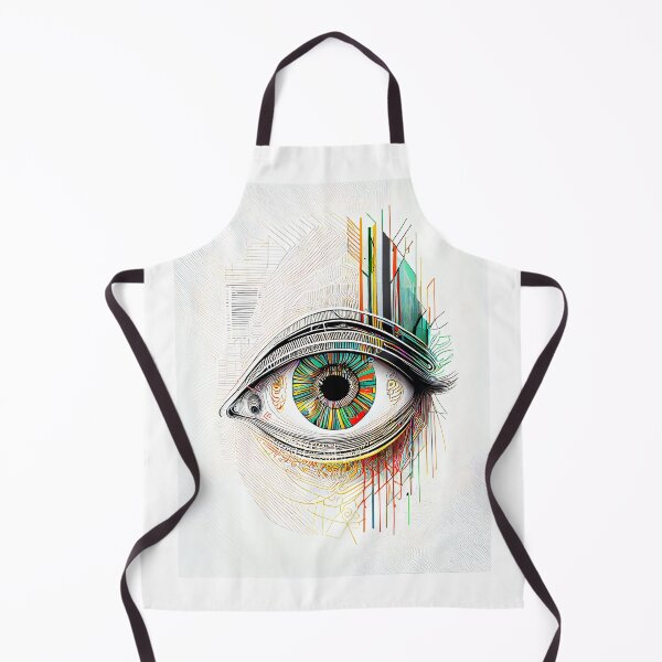 Item preview, Illustration of abstract eye design designed and sold by snehit.