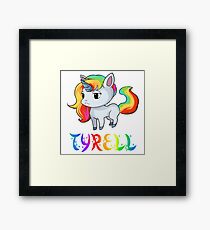 Tyrell Unicorn Framed Print