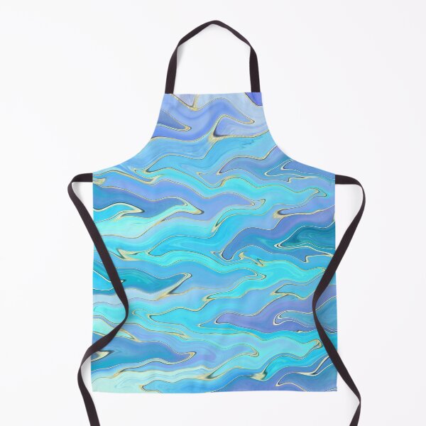 Artikelvorschau, Farbkombination Wizzle, welliges, blaues, weiches Kleid, abstrakte Farbkombination, weiches Pastellkleid, Farbkombination entworfen und verkauft von Cici-Chan.