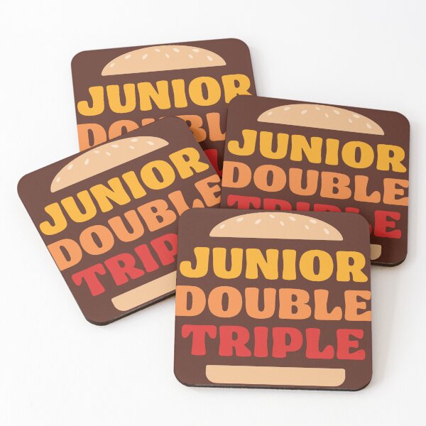 Item preview, Junior Double Triple Burger designed and sold by smpl-designs.