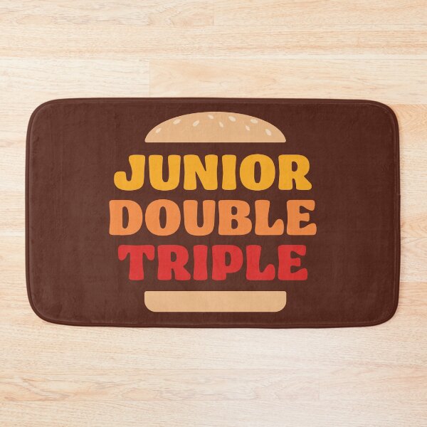 Item preview, Junior Double Triple Burger designed and sold by smpl-designs.