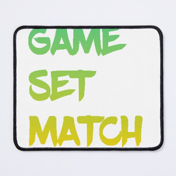 Item preview, GAME SET MATCH!!! designed and sold by AissTee.