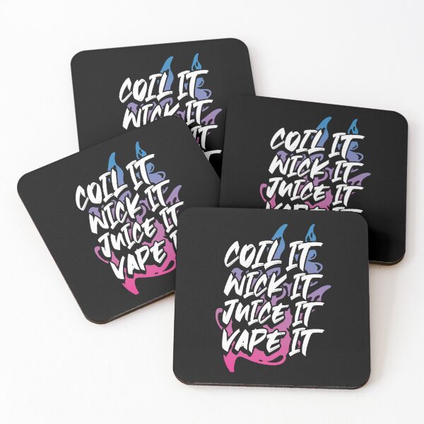 Item preview, Coil it, Juice it, Vape it: Funny Design for Vaping Enthusiasts designed and sold by Dancing Dolphin Crafts.