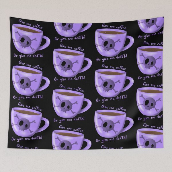 Item preview, Coffee or death? designed and sold by snailfarmer22.