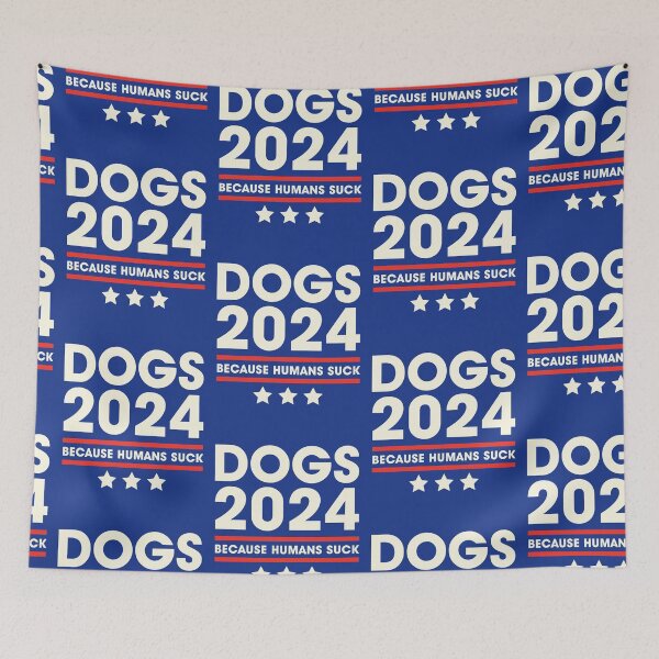 Item preview, Dogs 2024 Humans Suck 2024 Election Liberal Conservative designed and sold by yelly123.