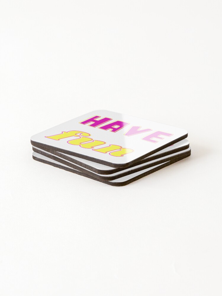 Thumbnail 4 of 5, Coasters (Set of 4), Have fun designed and sold by ForDesignPro.