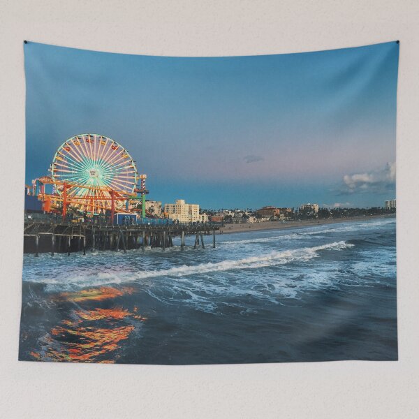 Item preview, Ferris Wheel - Santa Monica Pier, California designed and sold by MeganMatsuoka.