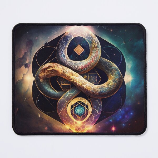Item preview, Sacred Geometry with Snake designed and sold by Reuben Shead.