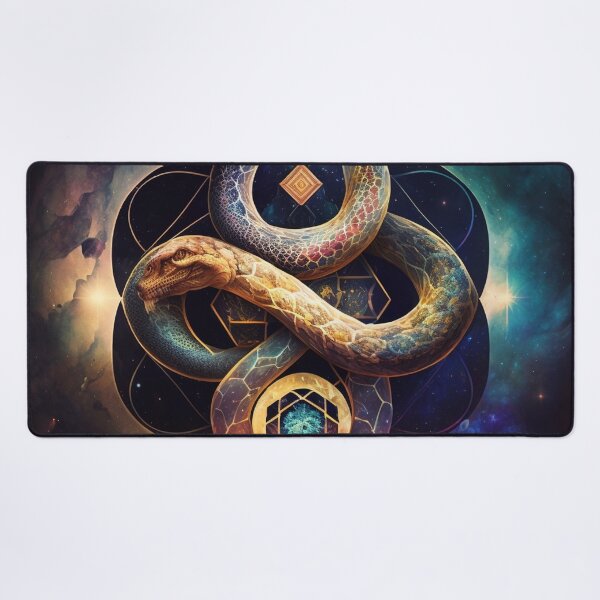 Item preview, Sacred Geometry with Snake designed and sold by Reuben Shead.