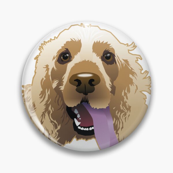 Item preview, Panting Dog Brandie Cockapoo Pattern designed and sold by Bloomin'  Arty Families.