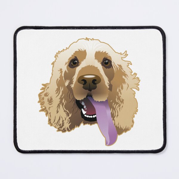 Item preview, Panting Dog Brandie Cockapoo Pattern designed and sold by Bloomin'  Arty Families.