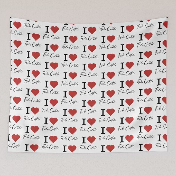 Item preview, I Love Frida Cathlo tx version of - Frida Kahlo designed and sold by Jaime Ortiz.