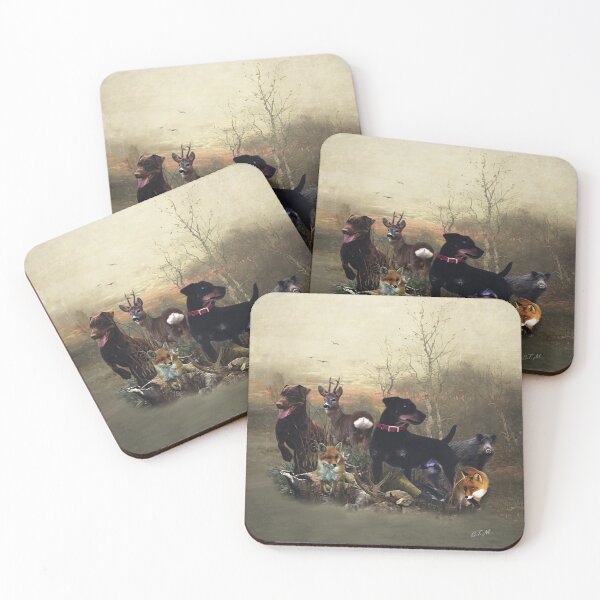 Item preview, German Hunt Terriers  designed and sold by TammyHunterArt.