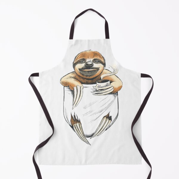 Item preview, Sloth With Coffee Hanging #LOVE COFFEE SLOTH designed and sold by GulQari.