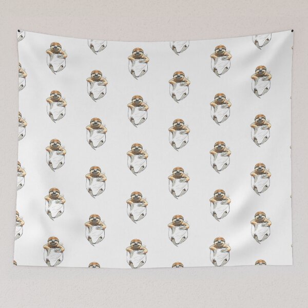 Item preview, Sloth With Coffee Hanging #LOVE COFFEE SLOTH designed and sold by GulQari.