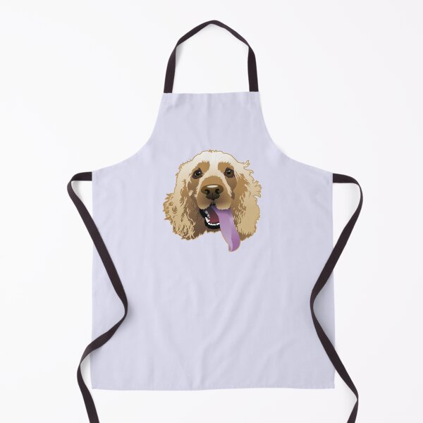 Item preview, Panting Dog Brandie Cockapoo Lavender designed and sold by Bloomin' Arty Families.