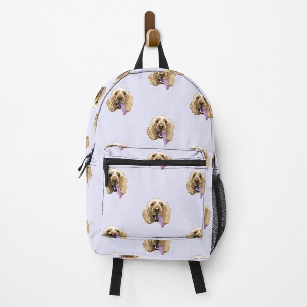 Item preview, Panting Dog Brandie Cockapoo Lavender designed and sold by Bloomin' Arty Families.