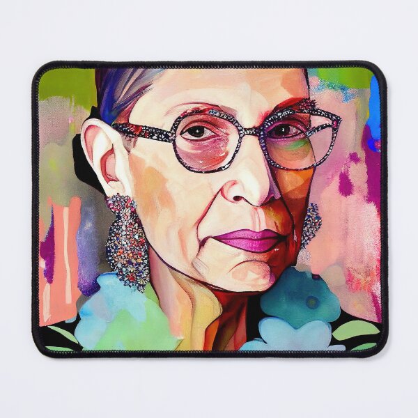 Item preview, Ruth Bader Ginsburg Abstract Art designed and sold by nicolelilyart.