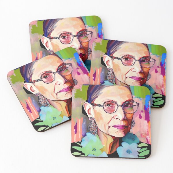 Item preview, Ruth Bader Ginsburg Abstract Art designed and sold by nicolelilyart.