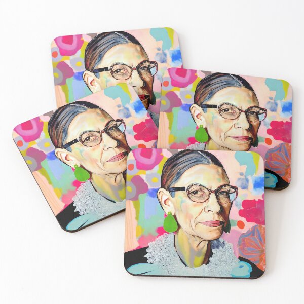 Item preview, Ruth Bader Ginsburg Abstract Art designed and sold by nicolelilyart.
