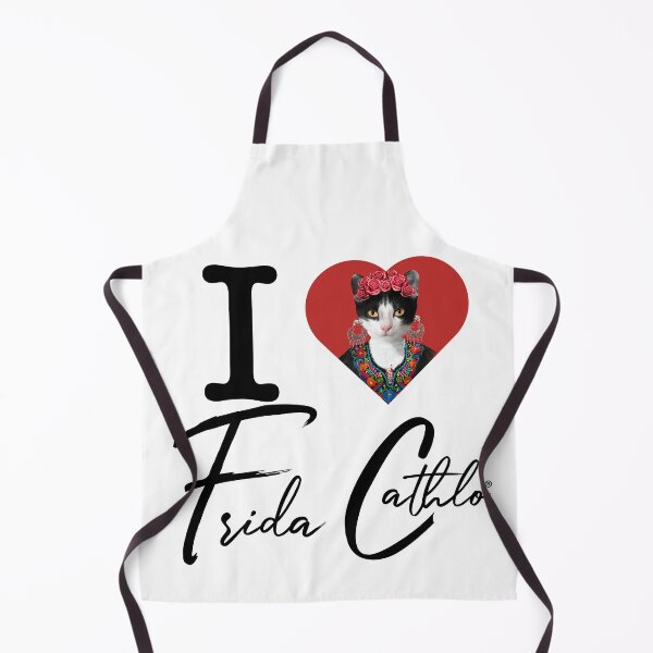 Item preview, I Love Cat Frida Cathlo Tx version of - Frida Kahlo designed and sold by Jaime Ortiz.
