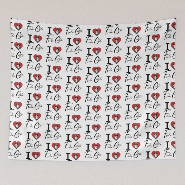 Item preview, I Love Cat Frida Cathlo Tx version of - Frida Kahlo designed and sold by Jaime Ortiz.