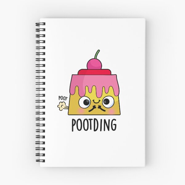Item preview, Poot-ding Pudding Funny Fart Puns  designed and sold by punnybone.