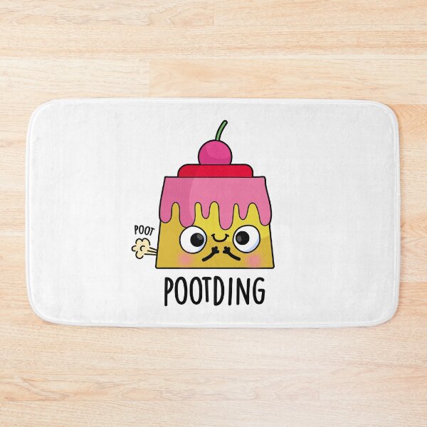 Item preview, Poot-ding Pudding Funny Fart Puns  designed and sold by punnybone.