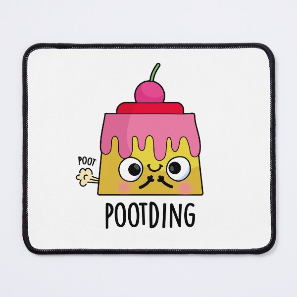 Item preview, Poot-ding Pudding Funny Fart Puns  designed and sold by punnybone.