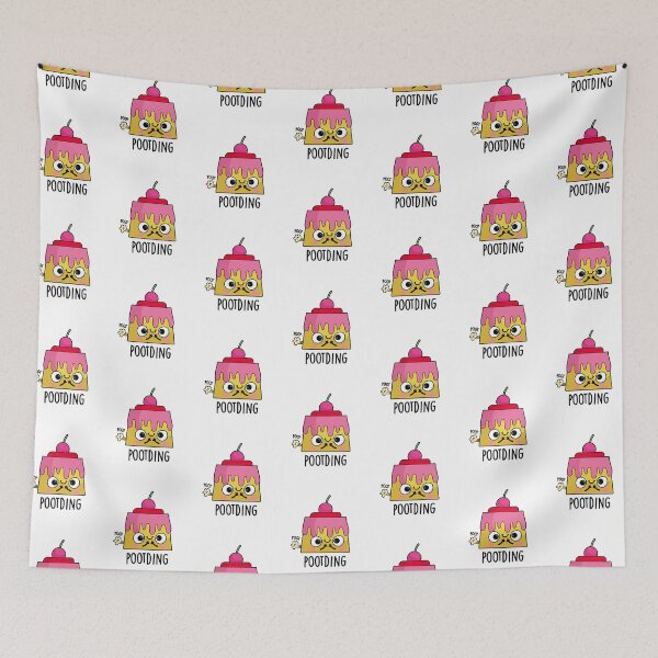 Item preview, Poot-ding Pudding Funny Fart Puns  designed and sold by punnybone.