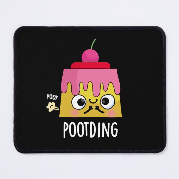 Item preview, Poot-ding Pudding Funny Fart Puns (Dark BG) designed and sold by punnybone.