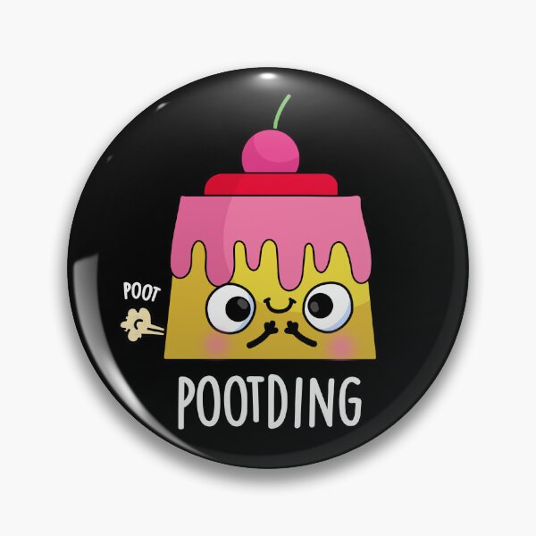 Item preview, Poot-ding Pudding Funny Fart Puns (Dark BG) designed and sold by punnybone.