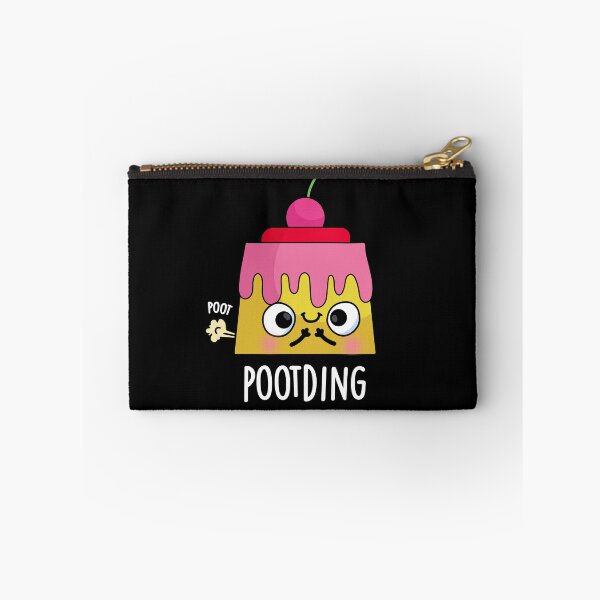 Item preview, Poot-ding Pudding Funny Fart Puns (Dark BG) designed and sold by punnybone.