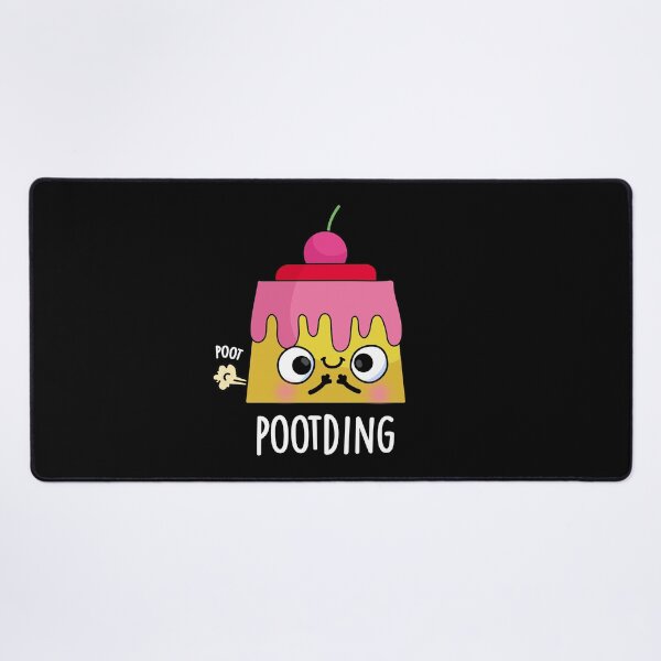 Item preview, Poot-ding Pudding Funny Fart Puns (Dark BG) designed and sold by punnybone.