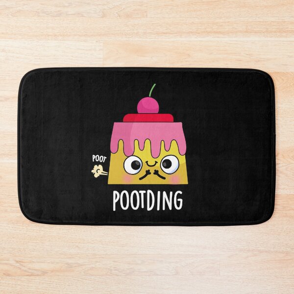 Item preview, Poot-ding Pudding Funny Fart Puns (Dark BG) designed and sold by punnybone.