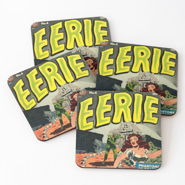 Item preview, Eerie, Issue 4 Cover Art, 1952. Retro Comic Book Art designed and sold by The-Hist-Image.