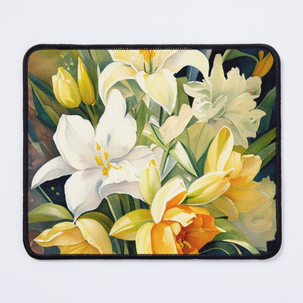 Item preview, Easter bouquet watercoor designed and sold by artefacta.