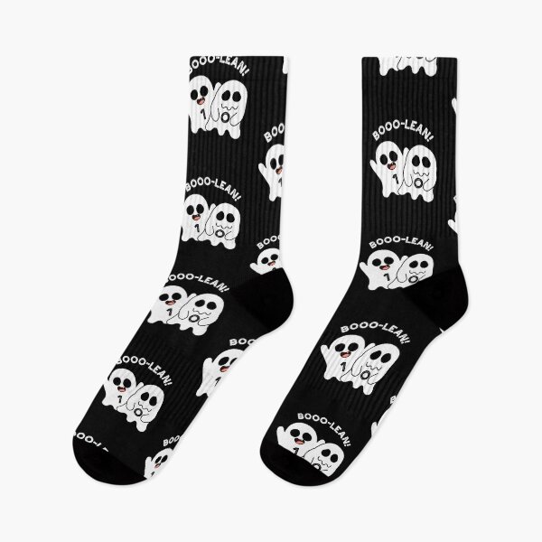 Item preview, Boo-lean Funny Computer Ghost Boolean Puns  (Dark BG) designed and sold by punnybone.