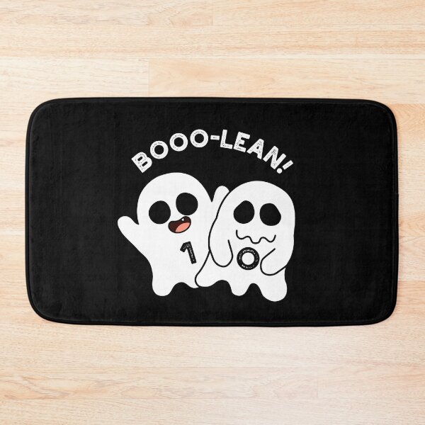 Item preview, Boo-lean Funny Computer Ghost Boolean Puns  (Dark BG) designed and sold by punnybone.