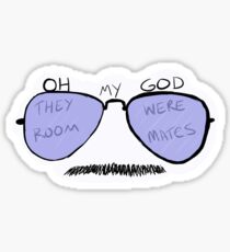 They Were Roommates Sticker