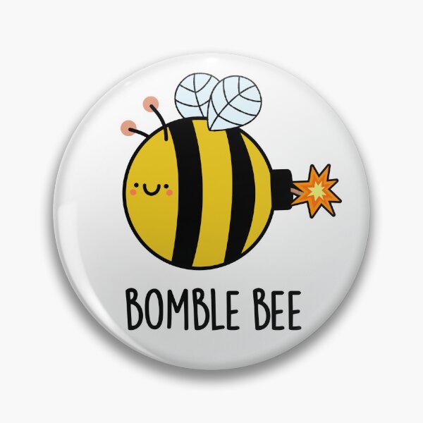Item preview, Bomble Bee Funny Bumblebee Bomb Puns  designed and sold by punnybone.