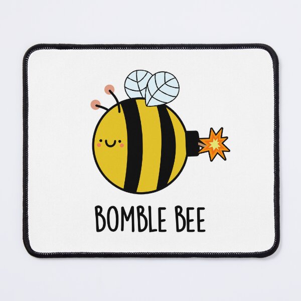Item preview, Bomble Bee Funny Bumblebee Bomb Puns  designed and sold by punnybone.