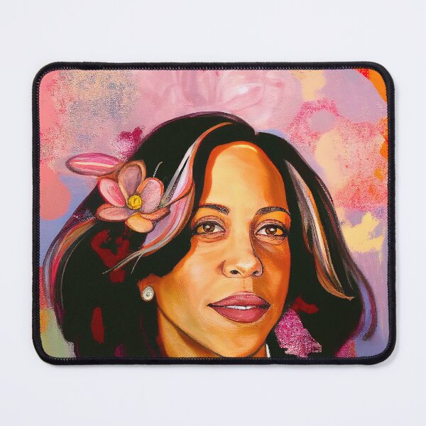 Item preview, Vice President Kamala Harris Abstract Art designed and sold by nicolelilyart.