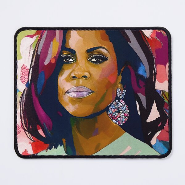 Item preview, Former First Lady Michelle Obama Abstract Art designed and sold by nicolelilyart.