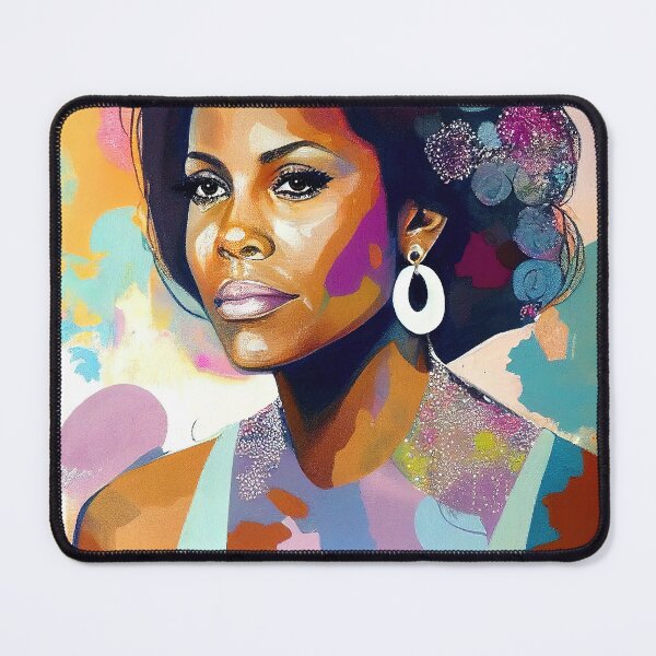 Item preview, Former First Lady Michelle Obama Abstract Art designed and sold by nicolelilyart.
